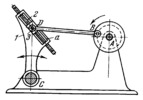 FOUR-BAR MECHANISM WITH A ROCKER ARM OF VARIABLE LENGTH