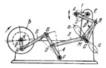CHEBYSHEV EIGHT-BAR MECHANISM FOR TRANSFORMING OSCILLATION INTO ROTATION