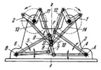 MULTIPLE-BAR DOUBLE-DRIVE MECHANISM