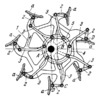 MULTIPLE-BAR MECHANISM FOR A MOVABLE GROUSER WHEEL