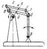 SIX-BAR MECHANISM WITH LINKS FORMING A PARALLELOGRAM