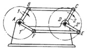 DOUBLE PARALLEL-CRANK MECHANISM