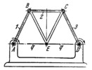 ROBERTS FOUR-BAR APPROXIMATE STRAIGHT-LINE MECHANISM