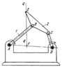 EVANS FOUR-BAR APPROXIMATE STRAIGHT-LINE MECHANISM