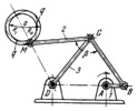 CHEBYSHEV FOUR-BAR APPROXIMATE CIRCLE-TRACING MECHANISM