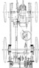 Schematic representation of a Dietrich-car (top view)
