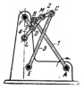 CHEBYSHEV SIX-BAR APPROXIMATE STRAIGHT-LINE MECHANISM