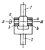 SINGLE-MOTION TURNING KINEMATIC PAIR WITH CYLINDRICAL TRUNNIONS