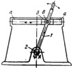 FOUR-BAR LINK-GEAR MECHANISM WITH A CONNECTING-ROD DRIVE