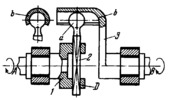 FOUR-BAR LINK-GEAR SPATIAL MECHANISM WITH A THREE-MOTION KINEMATIC PAIR
