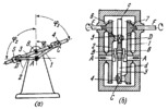 LINK-GEAR MECHANISM WITH TWO ROTATING SLOTTED LINKS