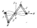 FOUR-BAR CROSSED-CRANK LINKAGE FOR DRAWING LEMNISCATOIDS