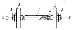 SINGLE-MOTION TURNING KINEMATIC PAIR WITH ADJUSTING SCREWS