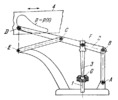 MULTIPLE-BAR APPROX IMATE STRAIGHT-LINE MECHANISM OF AN ENGINE INDICATOR