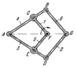 MULTIPLE-BAR RHOMBOID PANTOGRAPH MECHANISM