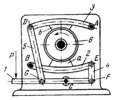 MULTIPLE-BAR MECHANISM OF A DOUBLE BLOCK BRAKE