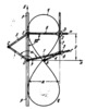 ARTOBOLEVSKY LINK-GEAR MECHANISM FOR TRACING VIRTUAL PARABOLAS OF VINCENTIO