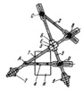 ARTOBOLEVSKY LINK-GEAR MECHANISM FOR TRACING ROULETTES OF PARABOLAS