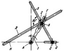 ARTOBOLEVSKY LINK-GEAR MECHANISM WITH AN OSCILLATING SLIDING LINK FOR ENVELOPING POINTS