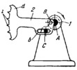 THREE-BAR SLOTTED-LINK MOTION PICTURE CAMERA OPERATING CLAW MECHANISM WITH A TOOTHED SEGMENT
