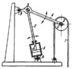 LINK-GEAR OSCILLATING CYLINDER MECHANISM WITH A FLEXIBLE DRIVE