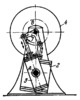 CRANK AND SLOTTED-LINK DOUBLE OSCILLATING CYLINDER MECHANISM