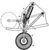 LINK-GEAR RETRACTABLE AIRCRAFT LANDING GEAR MECHANISM