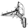 LINK-GEAR RETRACTABLE AIRCRAFT LANDING GEAR MECHANISM