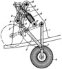 LINK-GEAR RETRACTABLE AIRCRAFT LANDING GEAR MECHANISM