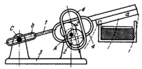 ECCENTRIC AND SLOTTED-LINK KNIFE MECHANISM