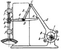 LINK-GEAR ECCENTRIC-TYPE VALVE MECHANISM