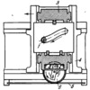 LINK-GEAR MECHANISM FOR MILLING SINE-SHAPED CAM SLOTS