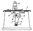 LINK-GEAR CLOTH ADVANCER MECHANISM