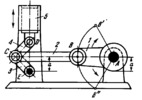 SLIDER-CRANK MECHANISM WITH DOUBLED SLIDER STROKE