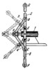SLIDER-CRANK FOLDING-BRACE MECHANISM