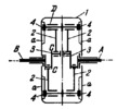 SLIDER-CRANK DIFFERENTIAL MECHANISM