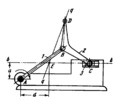 DE JONGE FOUR-BAR SLIDER-CRANK APPROXIMATE STRAIGHT-LINE MECHANISM