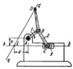 DE JONGE FOUR-BAR SLIDER-CRANK APPROXIMATE STRAIGHT-LINE MECHANISM