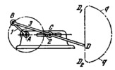 SLIDER-CRANK APPROXIMATE STRAIGHT-LINE MECHANISM
