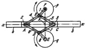 DELONE SLIDER-CRANK CIRCLE-TRACING MECHANISM
