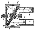 SLIDER-CRANK SPHERICAL WOBBLE PLATE MECHANISM