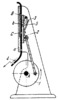 ALIGNED SLIDER-CRANK OPERATING CLAW MECHANISM OF A MOTION PICTURE CAMERA