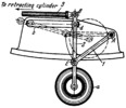 SLIDER-CRANK RETRACTABLE AIRCRAFT LANDING GEAR MECHANISM