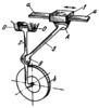 SPATIAL SLIDER-CRANK RETRACTABLE AIRCRAFT LANDING GEAR MECHANISM