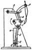 SLIDER-CRANK THREAD AND NEEDLE GUIDING MECHANISM OF A SEWING MACHINE