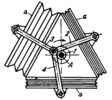 SLIDER-CRANK TRIPLE BELLOWS MECHANISM