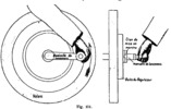 Flywheel in the voiturette Bollée