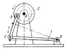 FOUR-BAR MECHANISM OF A TREADLE DRIVE