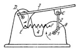 FOUR-BAR MECHANISM FOR THE TILTING TABLE OF A ROLLING MILL STAND