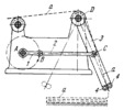 FOUR-BAR CLOTH FOLDER MECHANISM